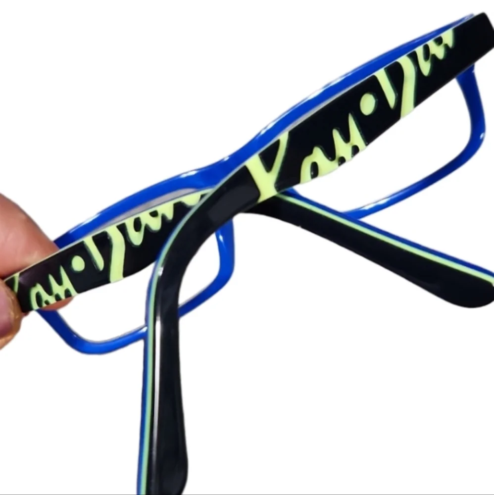 Youth Ray ban blue and green glasses